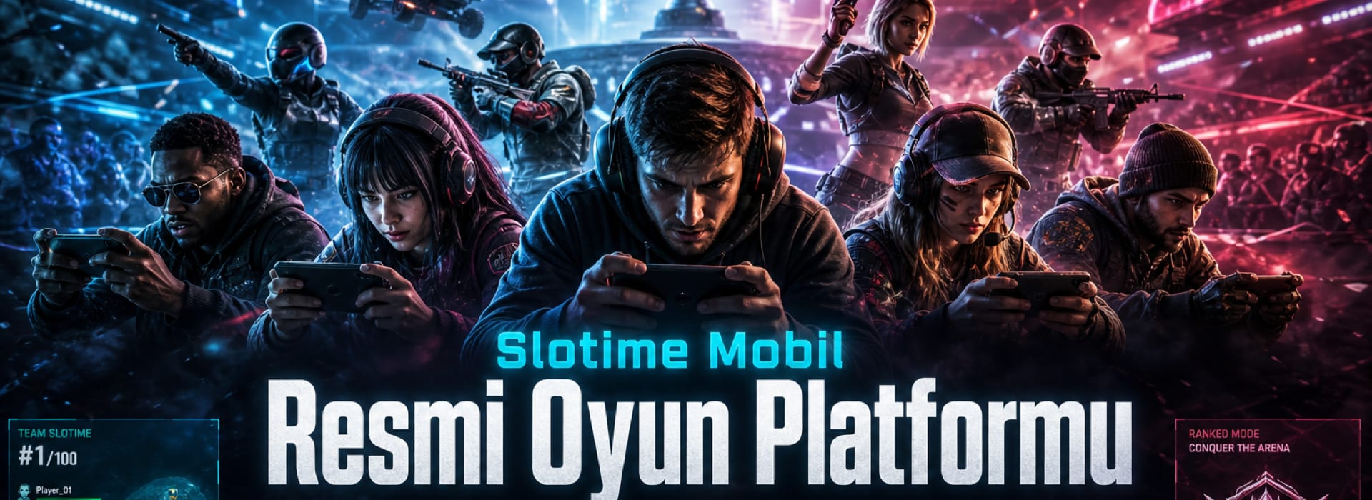 Slotime resmi oyun platformu banner görseli