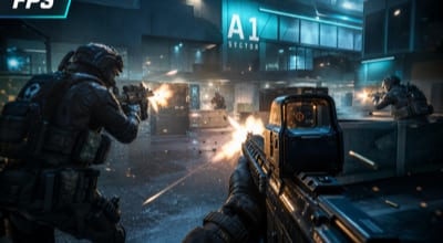 Slotime FPS birinci şahıs nişancı oyunları kategorisi görseli