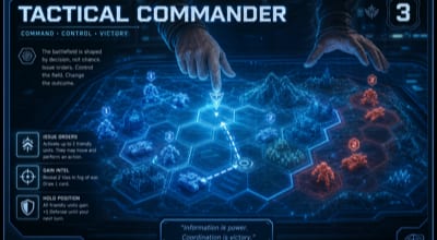 Tactical Commander sıra tabanlı strateji oyunu görseli
